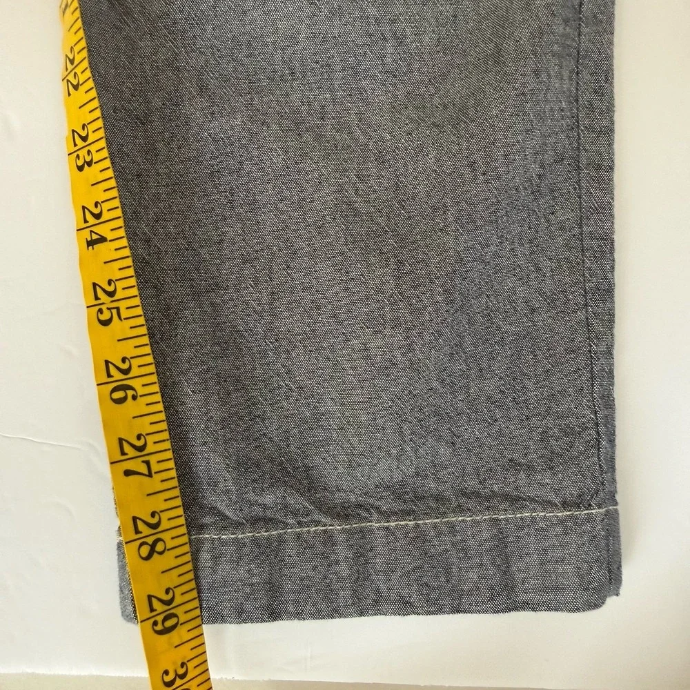 J. CREW 484 Slim-Fit Twill Pant‎ 32x30 (measured 33x29.5) Grey Stretch Career